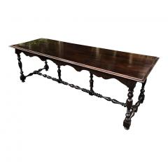 Paul Ferrante 8 Long Paul Ferrante Mahogany Dining Sofa or Library Table - 1621730