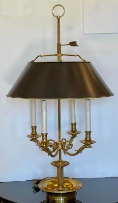 Paul Ferrante Large Paul Ferrante French Gilt Bronze Four Light Bouillotte Griffin Table Lamp - 2029688