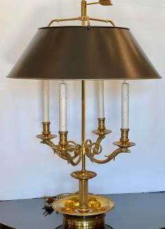 Paul Ferrante Large Paul Ferrante French Gilt Bronze Four Light Bouillotte Griffin Table Lamp - 2029692