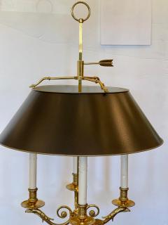 Paul Ferrante Large Paul Ferrante French Gilt Bronze Four Light Bouillotte Griffin Table Lamp - 2029697