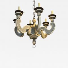 Paul Ferrante Paul Ferrante French Country Paint Decorated Chandelier - 4469951