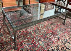 Paul Ferrante Paul Ferrante Iron Glass Rectangular Coffee Table - 2164016