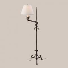 Paul Ferrante Paul Ferrante Spanish Colonial Wrought Iron Floor Lamp - 2029679