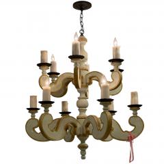 Paul Ferrante Two Tier French Country Chandelier - 4594080