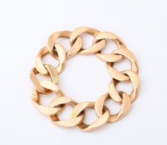 Paul Flato Chain Gold Link Bracelet - 3095231
