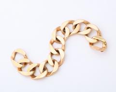 Paul Flato Chain Gold Link Bracelet - 3095238