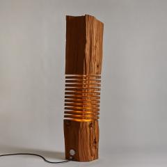 Paul Foeckler Large Split Grain Pinewood Light Sculpture - 3668735