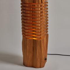Paul Foeckler Large Split Grain Pinewood Light Sculpture - 3668742