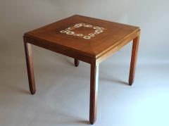 Paul Follot Fine French Art Deco Side or Game Table by Paul Follot - 402075