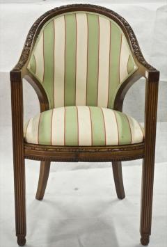 Paul Follot Paul Follot Four Sculpted Rosewood Armchairs - 1578476