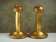 Paul Follot Paul Follot Pair of Small Gilt Bronze Table Lamps 1586 - 1569983