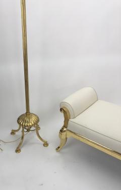 Paul Follot Paul Follot art deco gold leaf frame very long bench - 829945