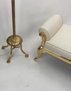 Paul Follot Paul Follot art deco gold leaf frame very long bench - 829946