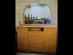 Paul Follot Paul Follot large chest with attached mirror - 3963919