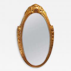 Paul Follot Paul Follot oval wall mirror 1016  - 3167369