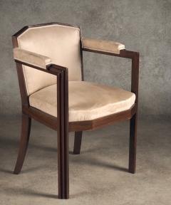 Paul Follot Paul Follot pair of Modernist armchairs two pairs available  - 4790926