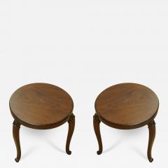 Paul Follot Paul Follot pair of small side tables - 3467197