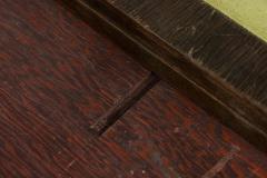 Paul Frankl American Art Deco Mahogany and Green Leather Extendable Console Tabl - 4630922