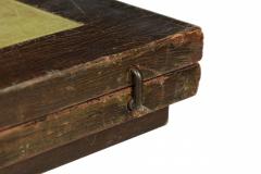 Paul Frankl American Art Deco Mahogany and Green Leather Extendable Console Tabl - 4630924
