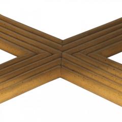 Paul Frankl American Art Moderne Bakelite and Faux Bamboo Coffee Table - 4656561