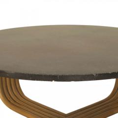 Paul Frankl American Art Moderne Bakelite and Faux Bamboo Coffee Table - 4656563