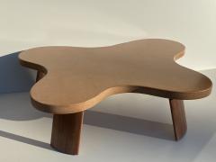 Paul Frankl Amoeba Cork and Mahogany Coffee Table - 1260505