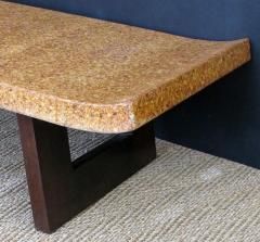 Paul Frankl Asian Inspired Paul Frankl for Johnson Furniture Cork Top Bench or Low Table - 458517