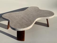 Paul Frankl Cloud Cork and Walnut Coffee Table - 1161181