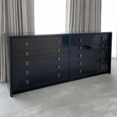 Paul Frankl EBONIZED WALNUT DRESSER OR CHEST OF DRAWERS BY PAUL FRANKL - 3207770