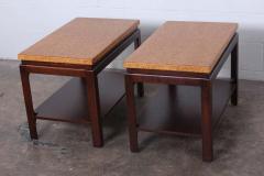 Paul Frankl Pair of Cork Top End Tables by Paul Frankl - 1288093