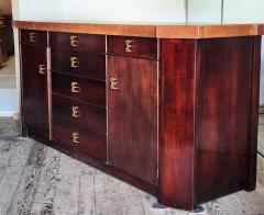 Paul Frankl Paul Frankel 72 Cork Top Sideboard Johnson Furniture 1950s - 4228421