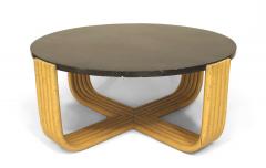 Paul Frankl Paul Frankl American Art Moderne Bakelite and Faux Bamboo Coffee Table - 1438663