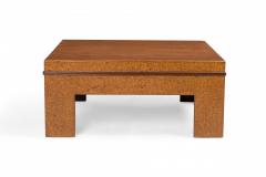 Paul Frankl Paul Frankl American Mid Century Square Cork Top Cocktail Coffee Table - 2793329