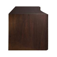 Paul Frankl Paul Frankl Bedside Tables in Dark Walnut with Buckle Pulls 1950s - 2026817