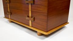 Paul Frankl Paul Frankl Chest of Drawers Station Wagon Series in Mahogany Maple Leather - 1664176