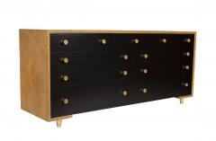 Paul Frankl Paul Frankl Cork Dresser with 9 Drawers with Solid Brass Pulls Johnson Furniture - 1995606