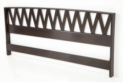 Paul Frankl Paul Frankl King Size Walnut Headboard - 880975