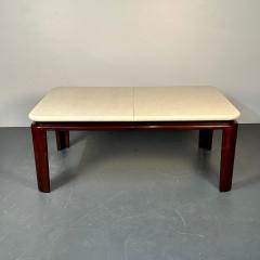 Paul Frankl Paul Frankl Mid Century Modern Cork Top Mahogany Dining Table Johnson Furniture - 3022699