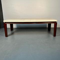 Paul Frankl Paul Frankl Mid Century Modern Cork Top Mahogany Dining Table Johnson Furniture - 3022702