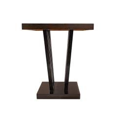 Paul Frankl Paul Frankl Side Table in Oak with Sculptural Base 1950s - 3711856