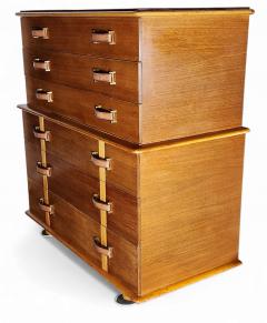 Paul Frankl Paul Frankl Station Wagon Tall Dresser Johnson Furniture Co 1950s - 4238567
