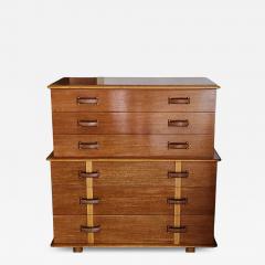 Paul Frankl Paul Frankl Station Wagon Tall Dresser Johnson Furniture Co 1950s - 4241847
