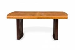 Paul Frankl Paul Frankl for Johnson Furniture Co Cork Top Dining Table with Leaves - 2793380