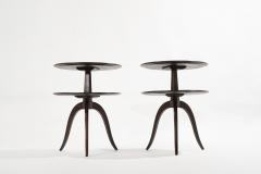 Paul Frankl Set of Tiered End Tables by Paul Frankl C 1950s - 2572546