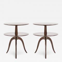 Paul Frankl Set of Tiered End Tables by Paul Frankl C 1950s - 2574279