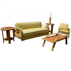 Paul Frankl Style Tropitan Bamboo Coffee Table - 2661873