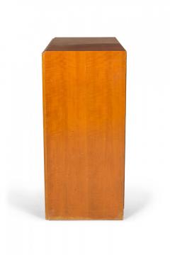 Paul Frankl for Johnson Furniture Co Mid Century Walnut Six Drawer High Chests - 4629745