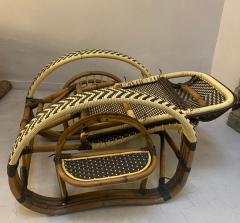 Paul Franklin Midcentury Adjustable Lounge Chair by Paul Frankl 1950  - 4625281