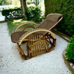 Paul Franklin Midcentury Adjustable Lounge Chair by Paul Frankl 1950  - 4625282