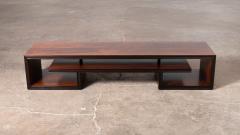 Paul Franklin Paul Frankl Brazilian Rosewood Coffee Table Model 5003 for Johnson Furniture 50s - 4761769